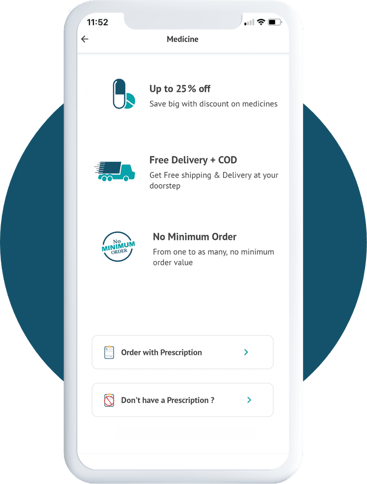 Order medicines easily on BeatO App and Website